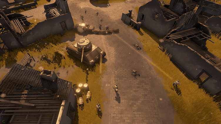 Foxhole Combat Prototype