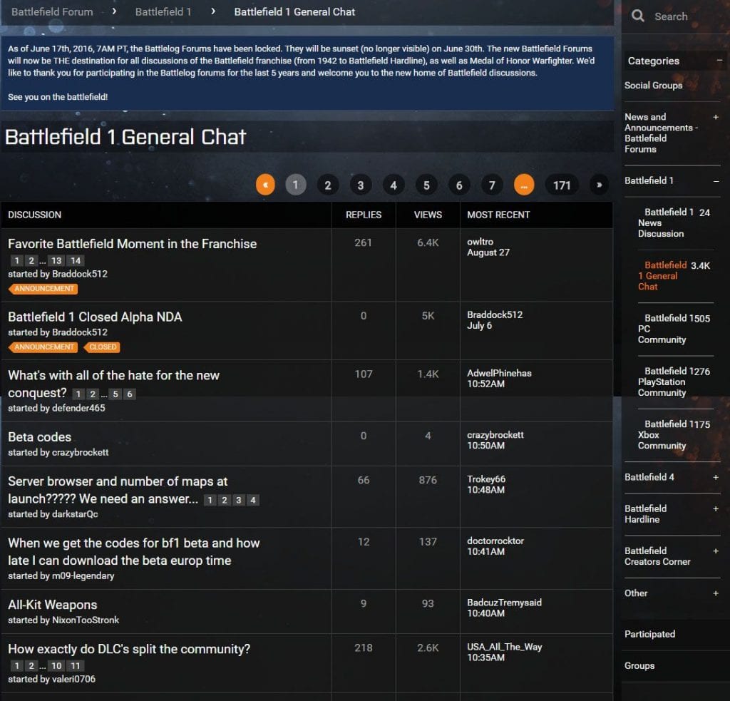 Battlefield 1 Beta