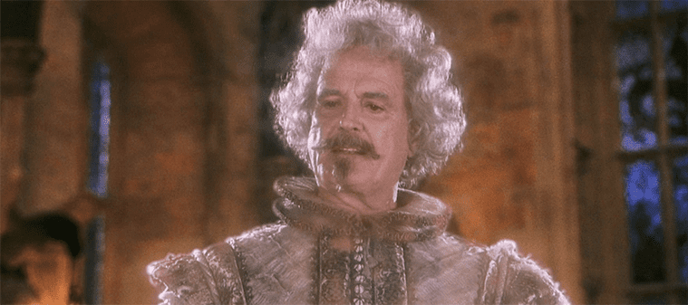 John Cleese in Harry Potter