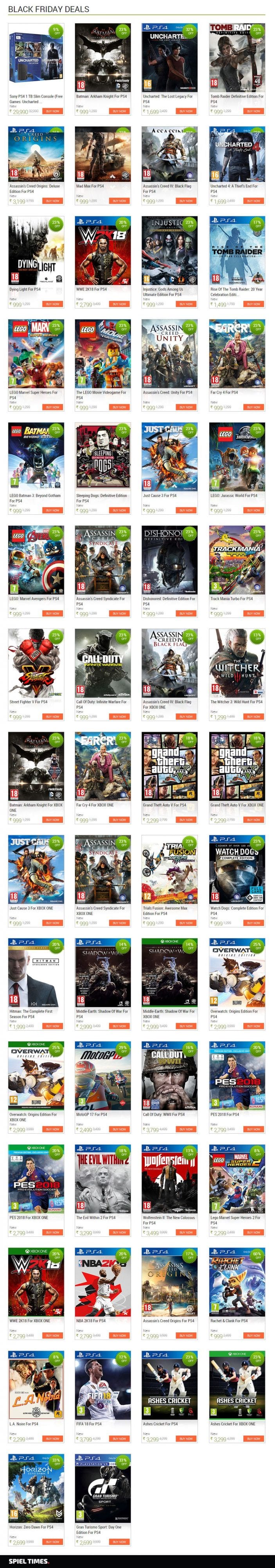 Games The Shop - Black Friday Sale
