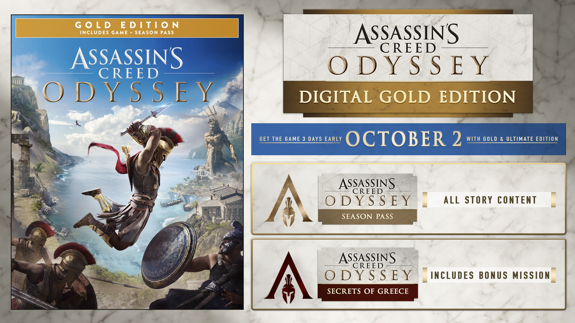 Assassin's Creed Odyssey - Gold Edition