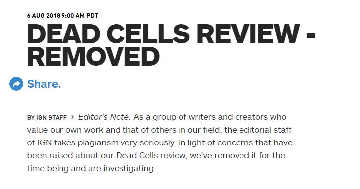 IGN Dead Cells Review