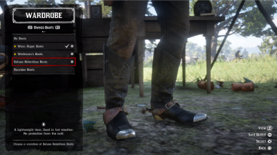 Red Dead Redemption 2's New Leak Reveals The Outfit Customization Menu