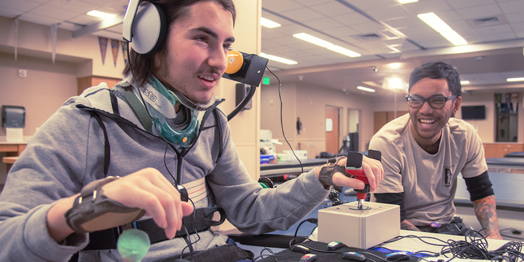 Gamer with disablity