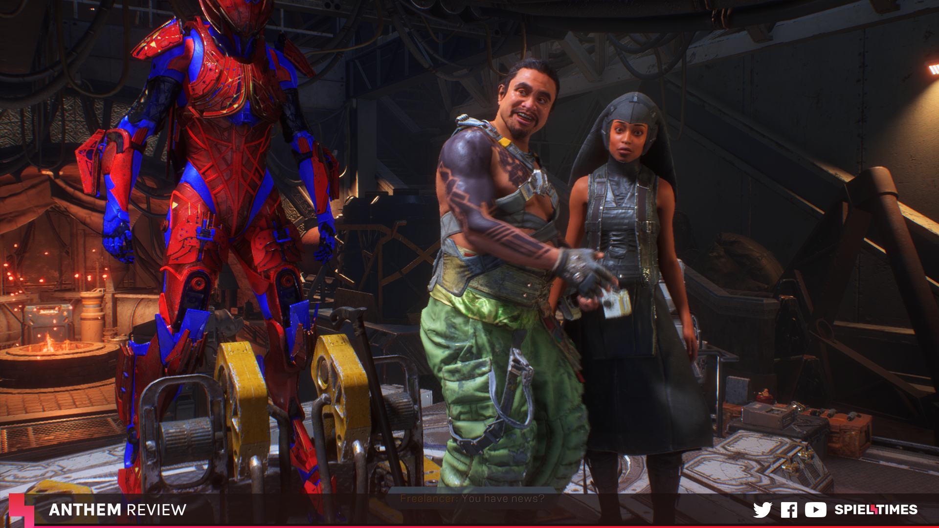Anthem Review - Spiel Times