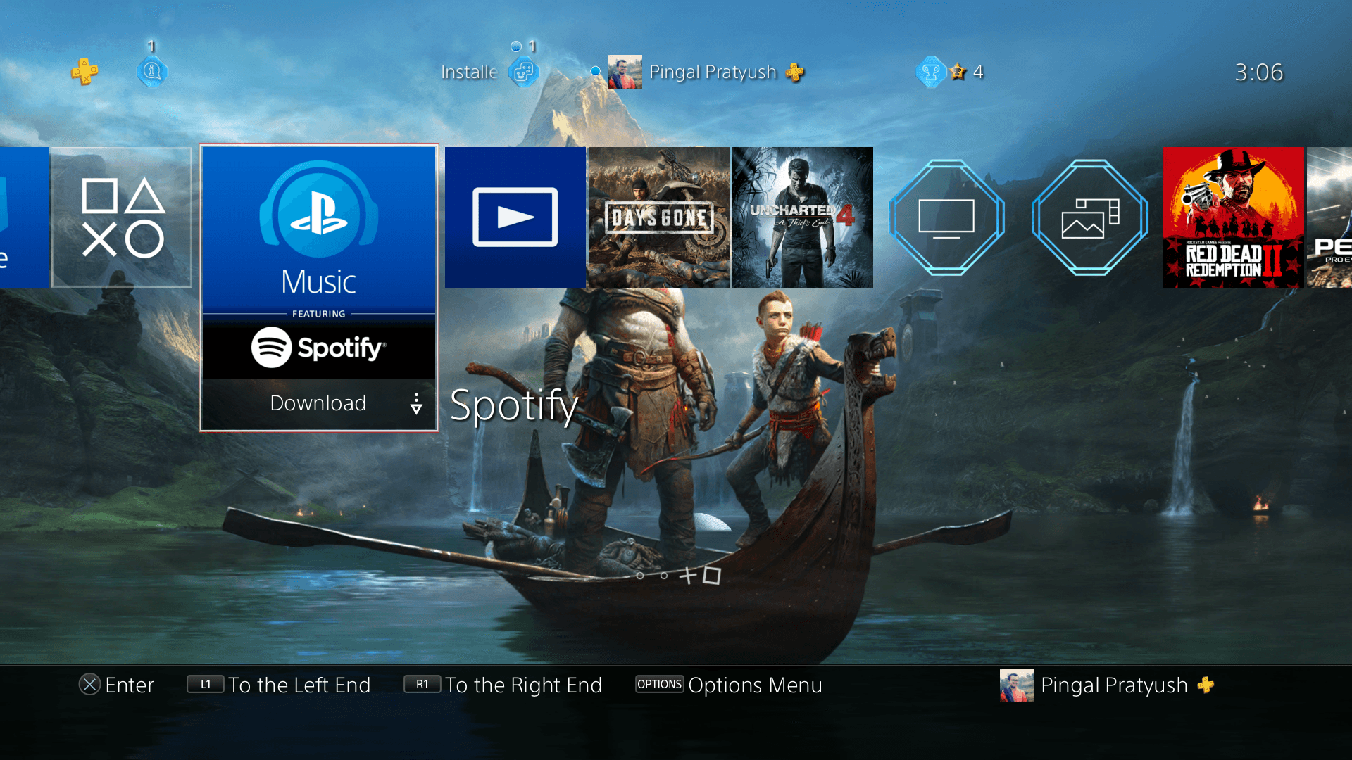 Spotify on PlayStation Music Launches in India