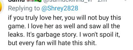 A distressed fan, sharing his frustration with the upcoming TLOU 2 t