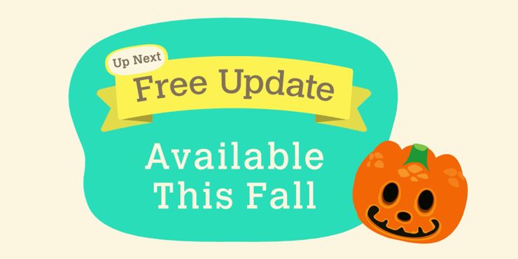 Animal Crossing Fall Update