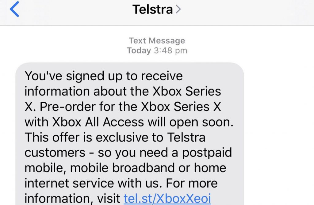 xbox series x pre order