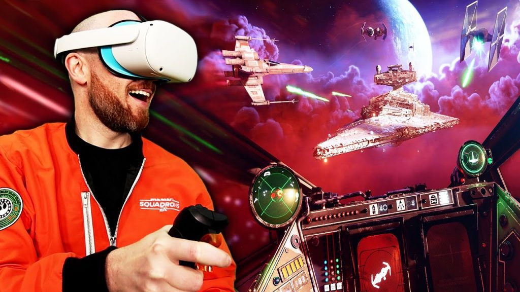 Star Wars Squadrons VR HOTAS Joystick Flight Controls