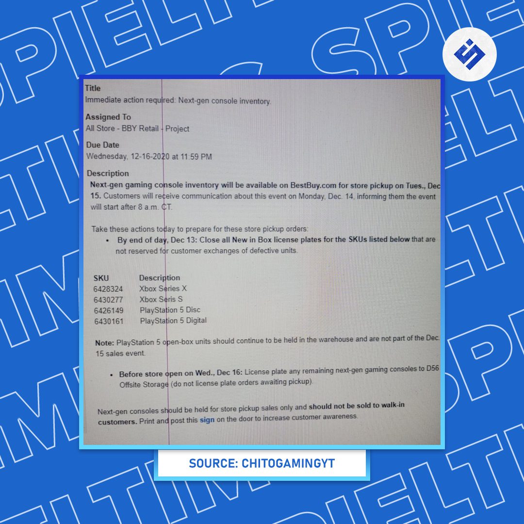 BEST BUY MEMO