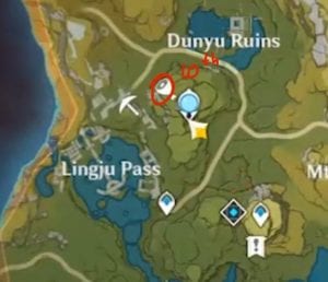 Genshin Apple Route 8