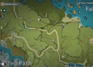 Genshin Dandelion Seeds Route 13