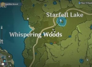 Genshin Dandelion Seeds Route 4