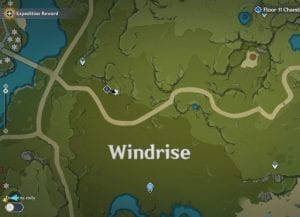 Genshin Dandelion Seeds Route 6