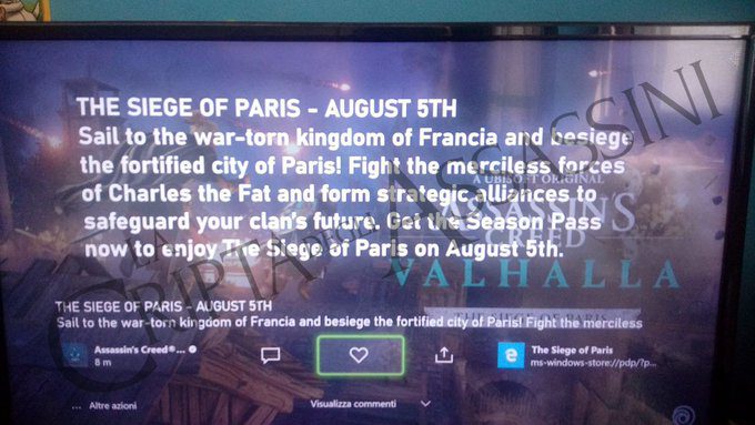 Assasin's Creed Valhalla Seige of Paris