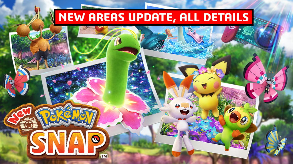 New Pokemon Snap New Areas Update, All Details