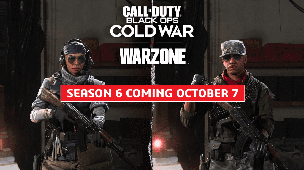 Call of Duty Season 6 Black Ops Cold War Warzone Coming October 7