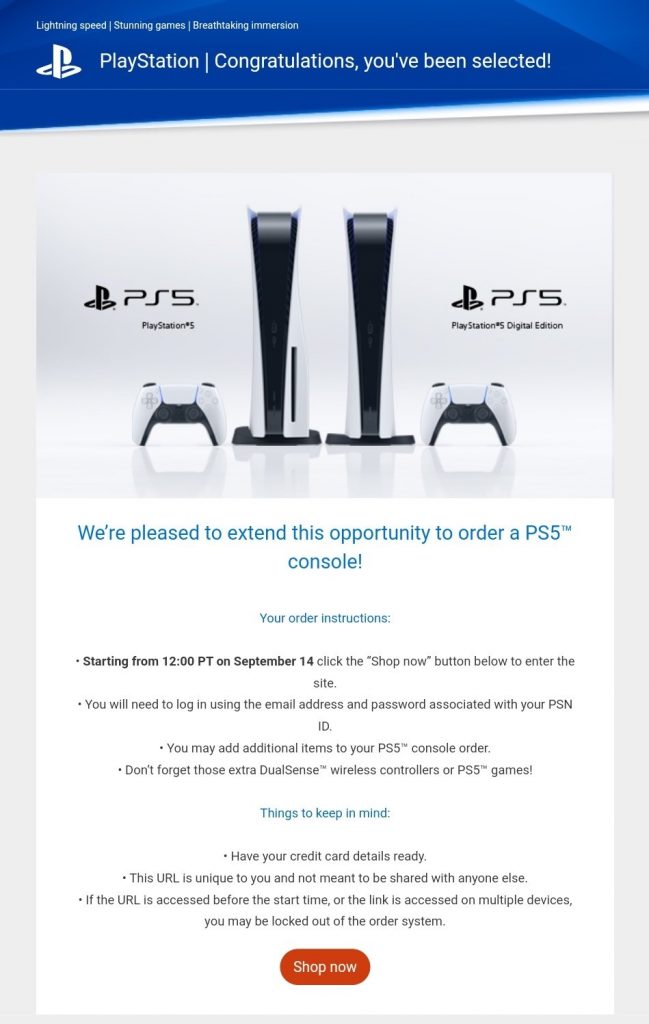 PS5 Restock Confirmed For September 14 Full Details Inside