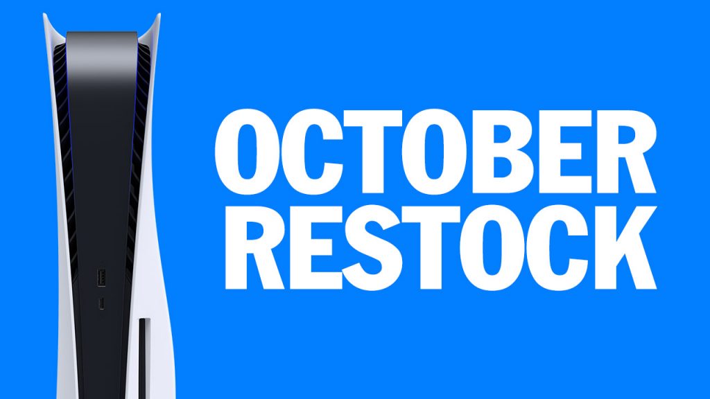 PS5 Restock October Calendar