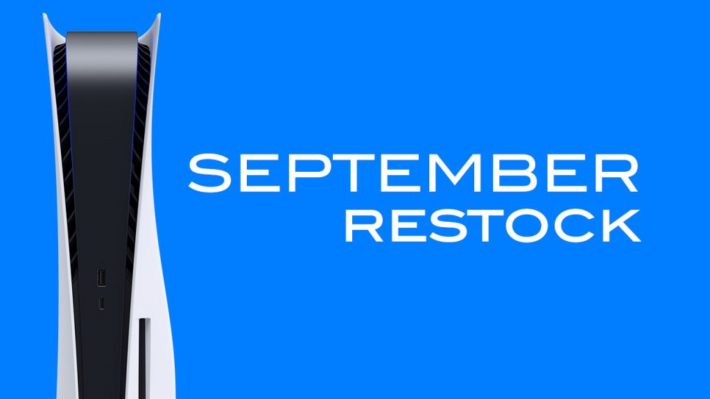 PS5 Restock September Calendar