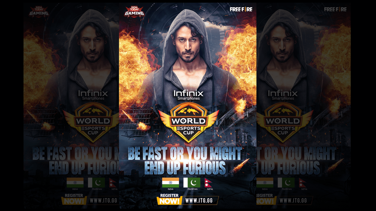 Free Fire: Tiger Shroff Cheers for India in the World Esports Cup