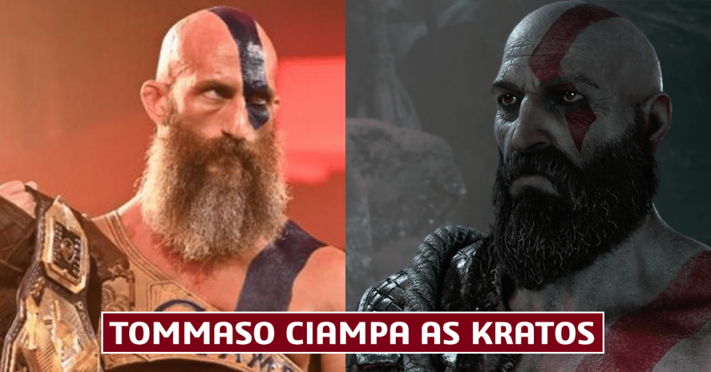 God of War's Kratos Appeared In WWE Event, Courtesy of Tommaso Ciampa