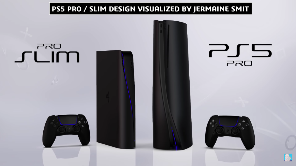 PS5 Pro / Slim Design Visualized By 3D Artist