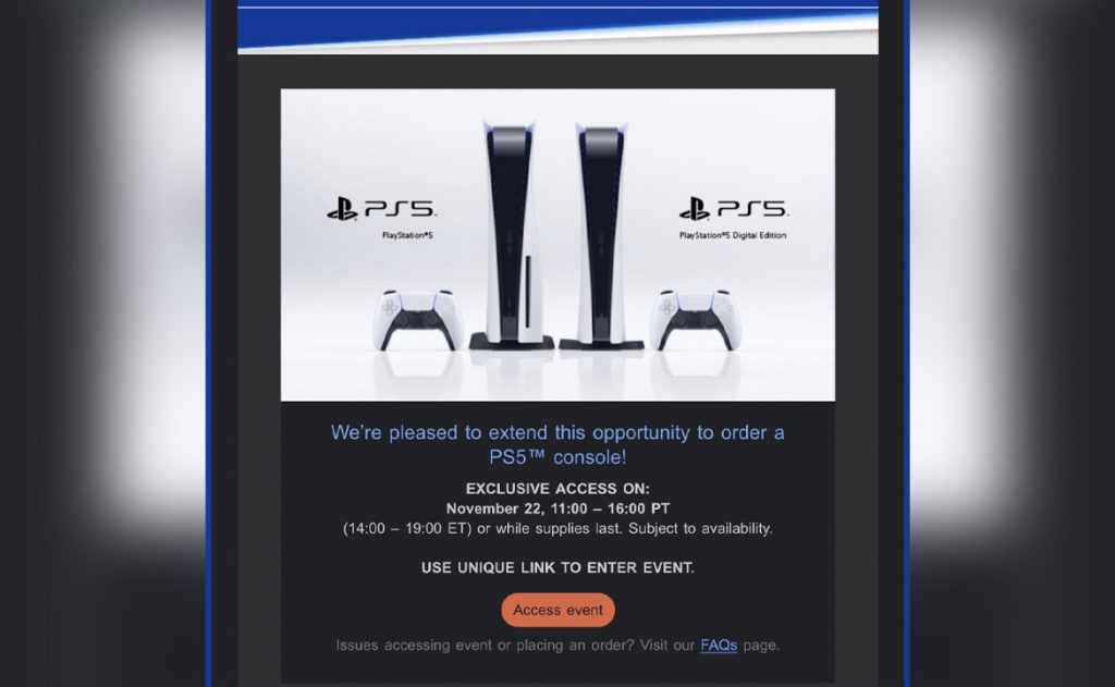 PS5 Restock At PS Direct Tomorrow Time and Details Inside