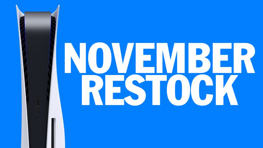 PS5 Restock November Calendar All Stores Time, Dates