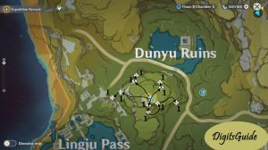 Genshin Violetgrass Dunyu Ruins