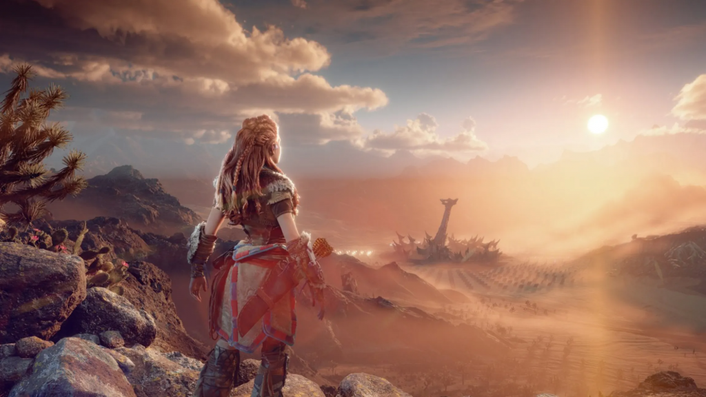 Horizon Forbidden West - Aloy Back