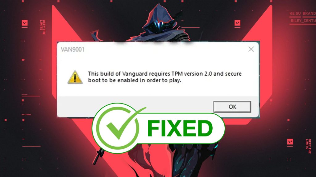 Valorant TPM 2.0 Error How To Fix; Windows 11