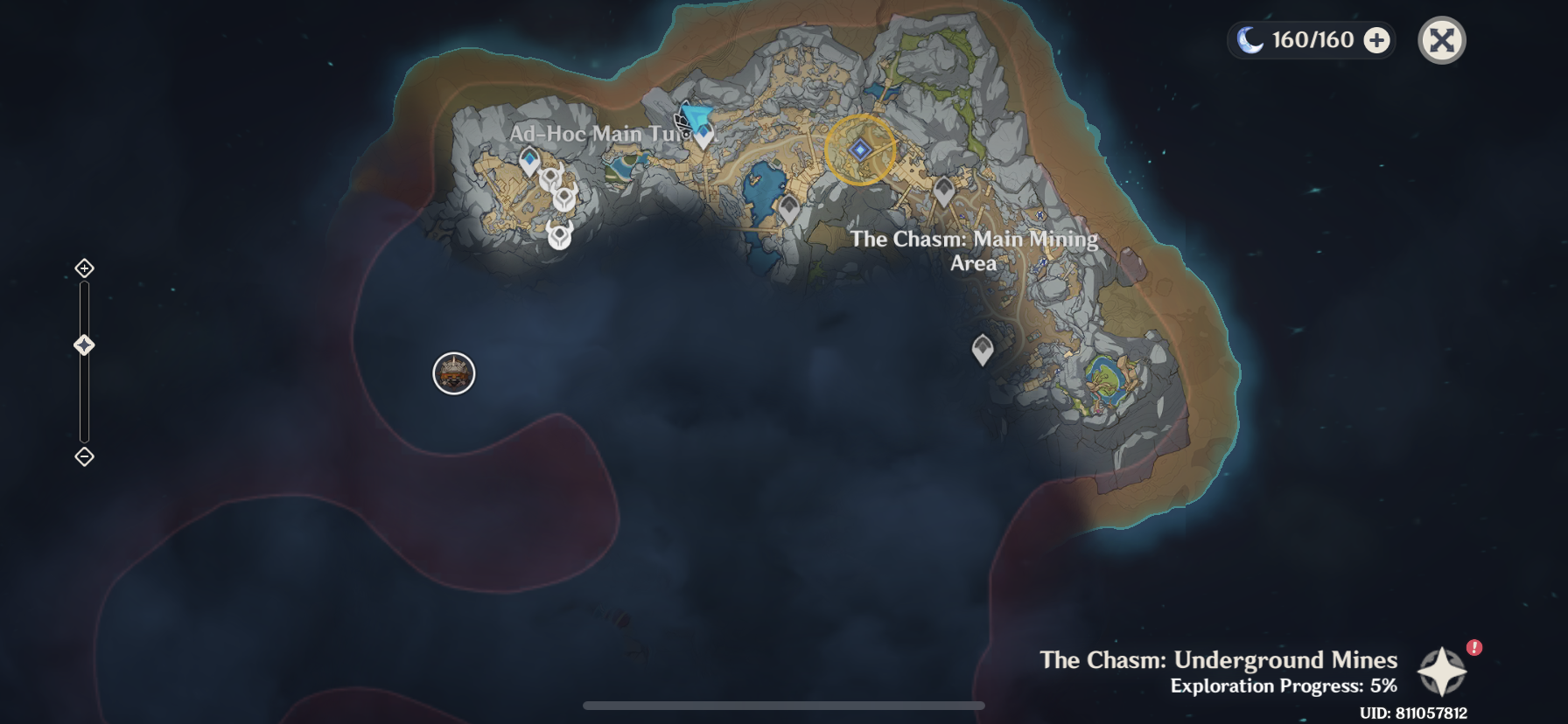 Genshin Impact - Chasm Spelunkers Map Reveal
