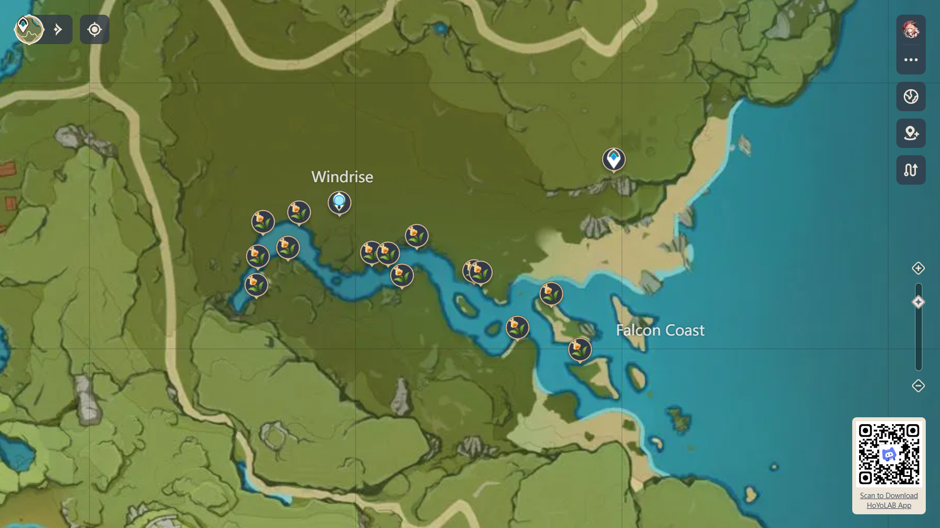 Genshin Impact - Location Mondstadt 1