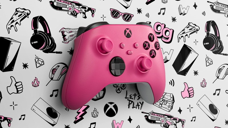 Xbox Deep Pink Controller