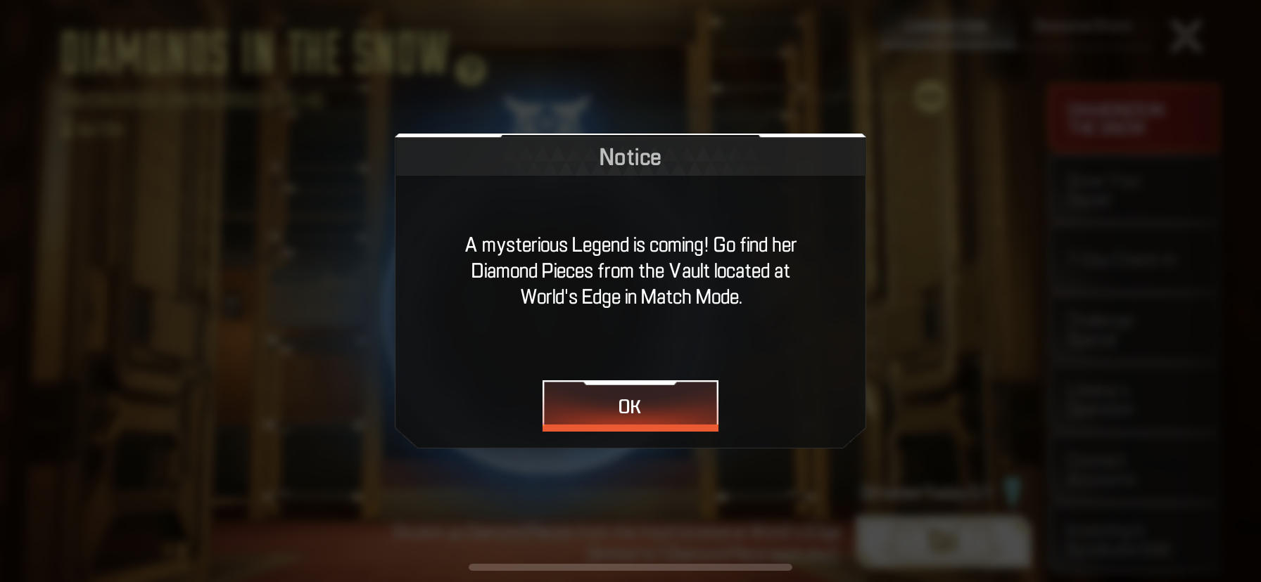 Apex Legends Mobile - Diamonds in the Snow Event 2