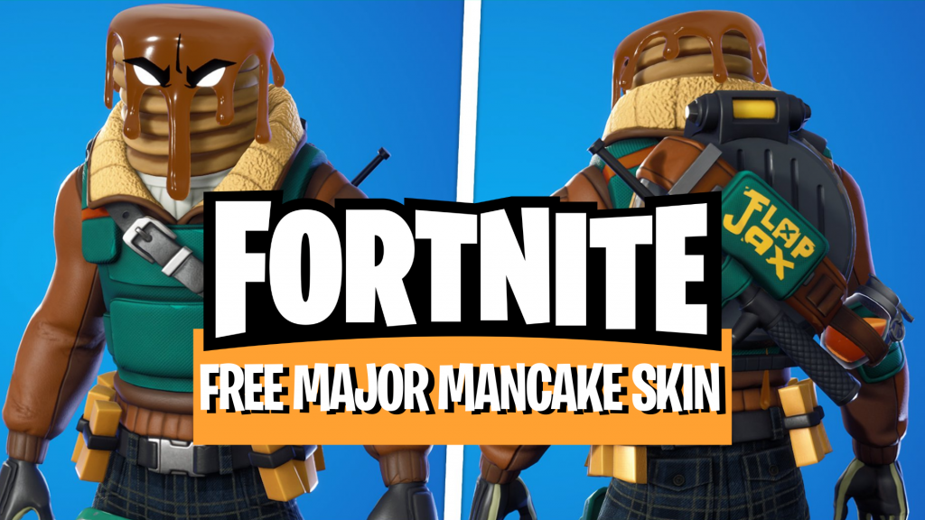 Fortnite - Major Mancake Free Skin Cover