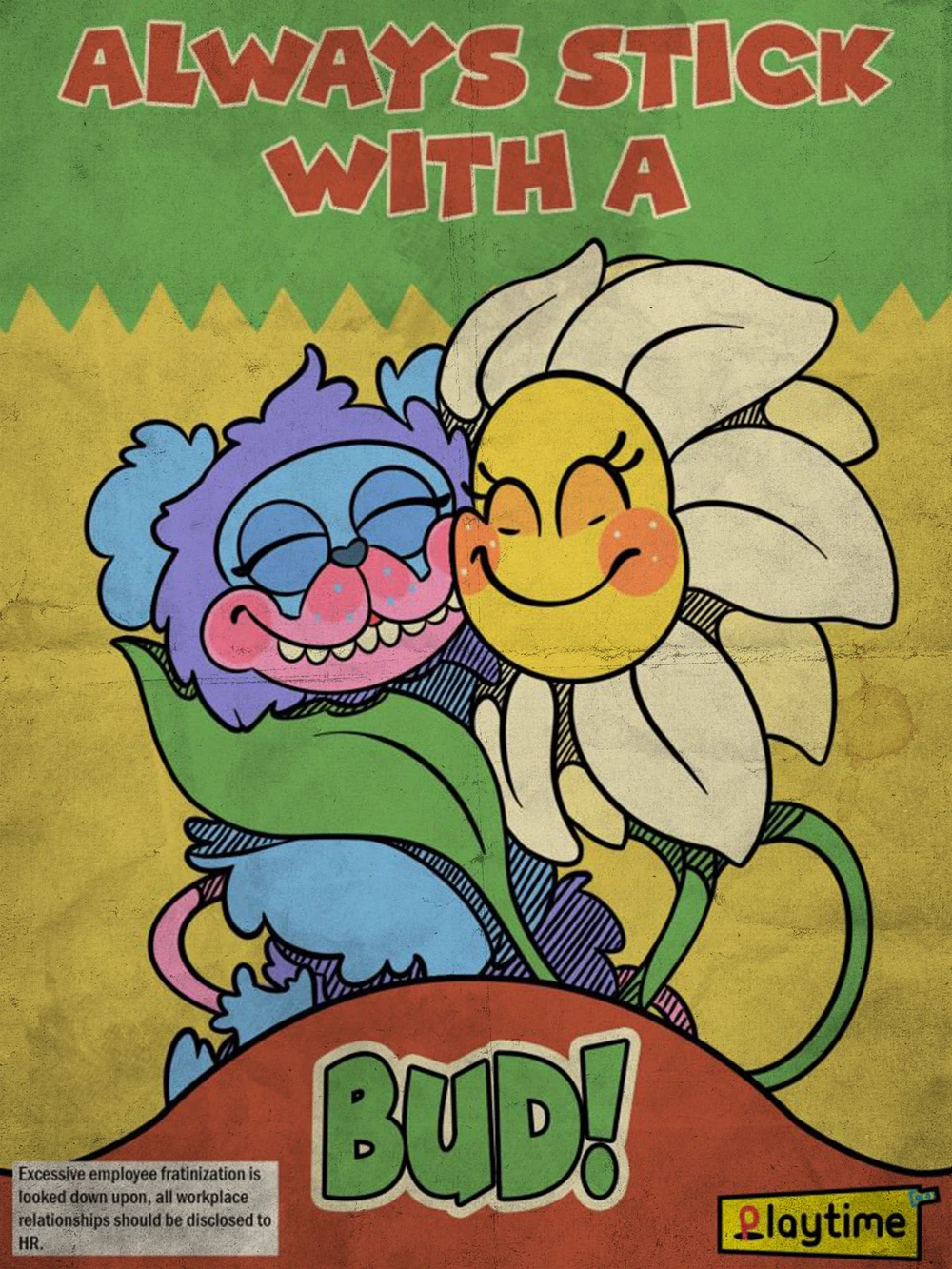 Poppy Playtime - Daisy PJ Poster