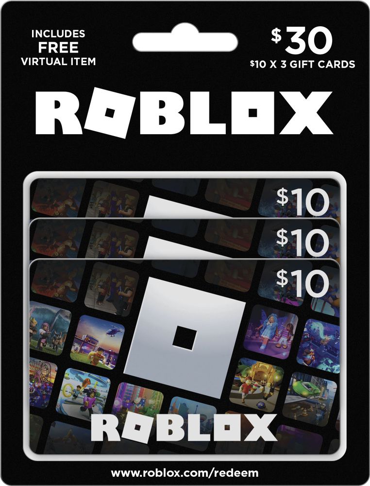 Roblox Physical Card