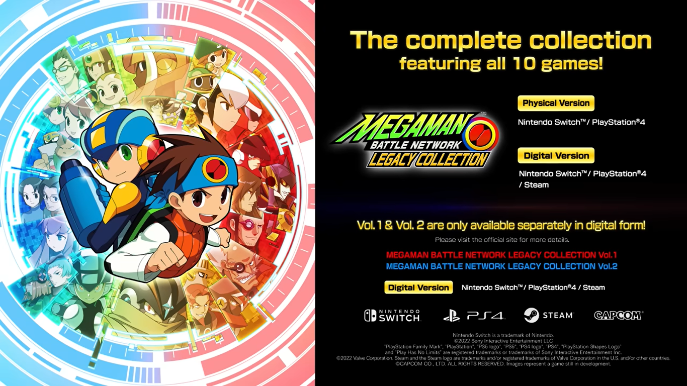 Mega Man Battle Network Legacy Collection Release Details