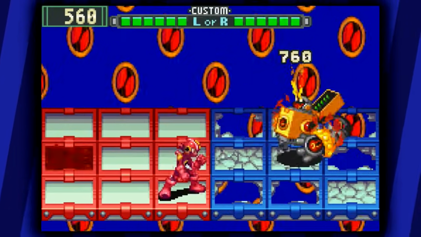 Mega Man Battle Network Battle