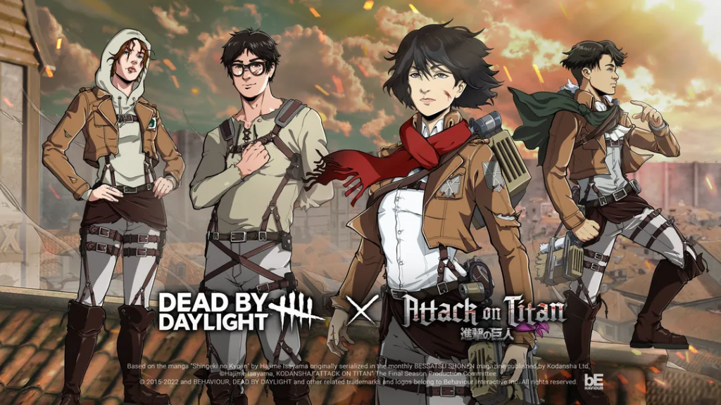 Dead by Daylight x Attack on Titan - Cover