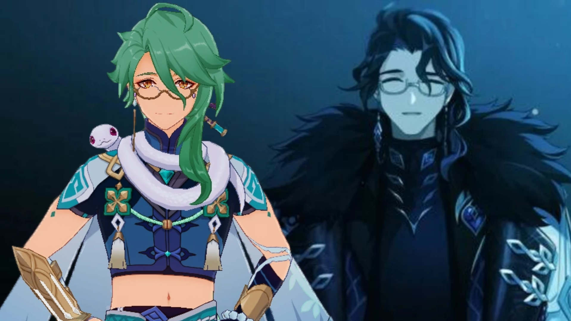 Genshin Impact - Pantalone Baizhu Twins
