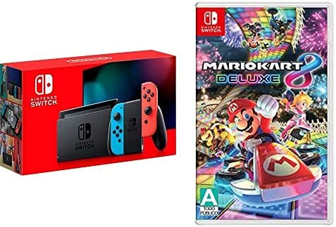 Nintendo Switch with Mario Kart 8 Deluxe