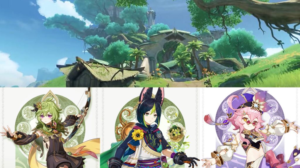 Genshin Impact 3.0 Latest Sumeru update; Dendro element, quests - Cover