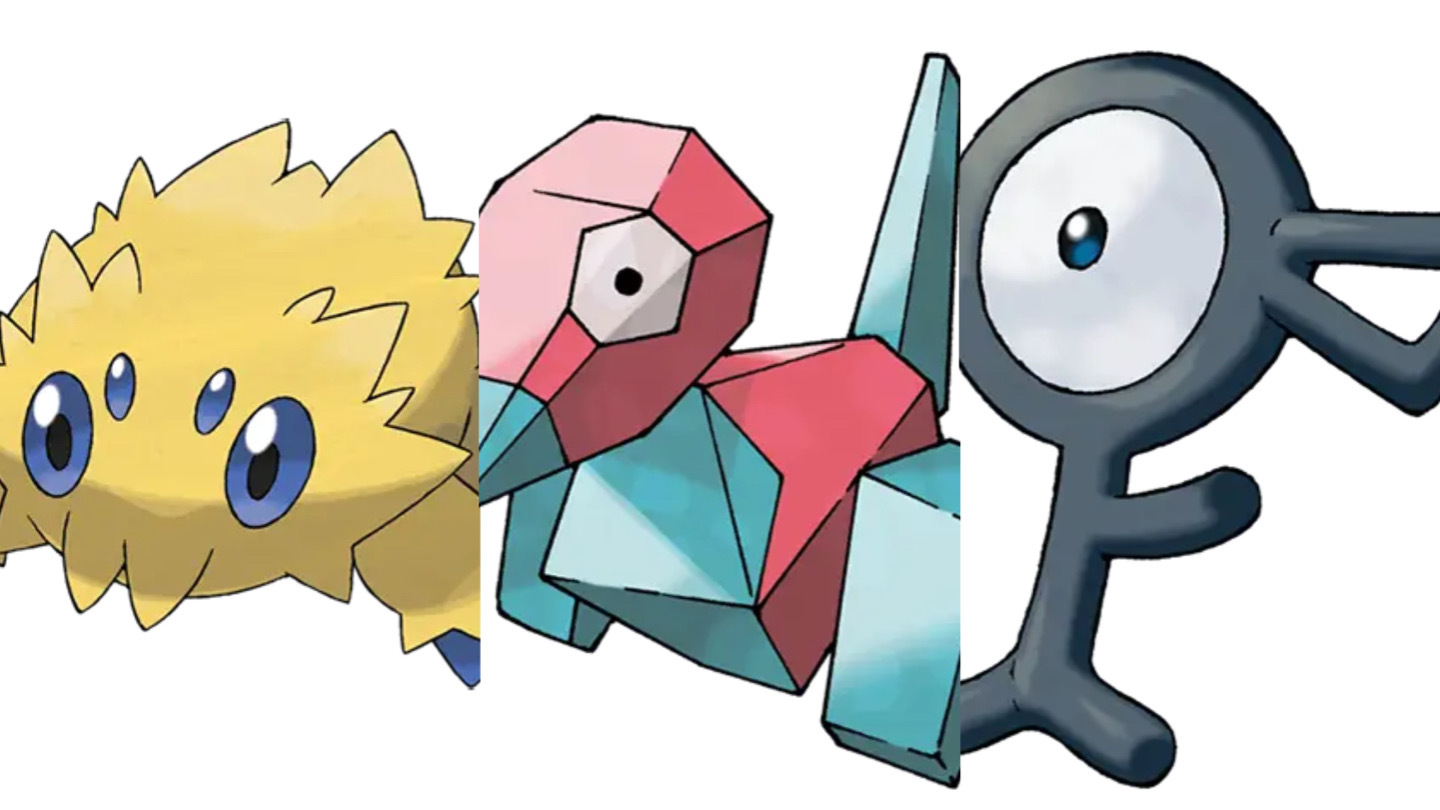 Joltik Porygon Unown