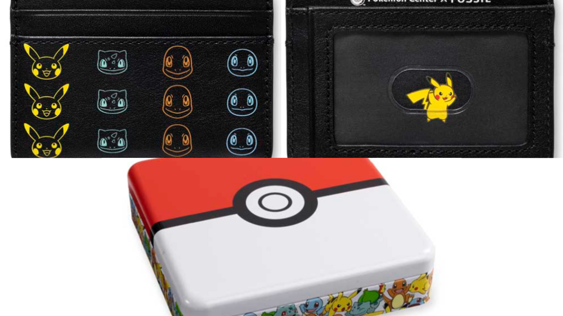 Pokemon Capsule Collection Kanto Partners Bronson Card Case