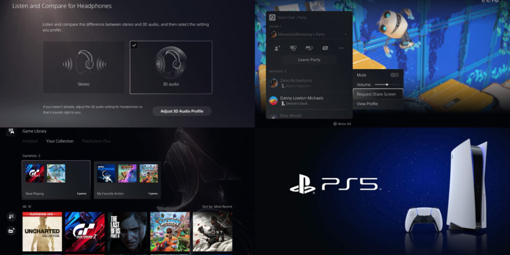 PS5 System Update What's new September 2022