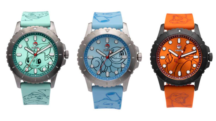 Pokemon x Fossil; Where to buy these Pokemon Watches?